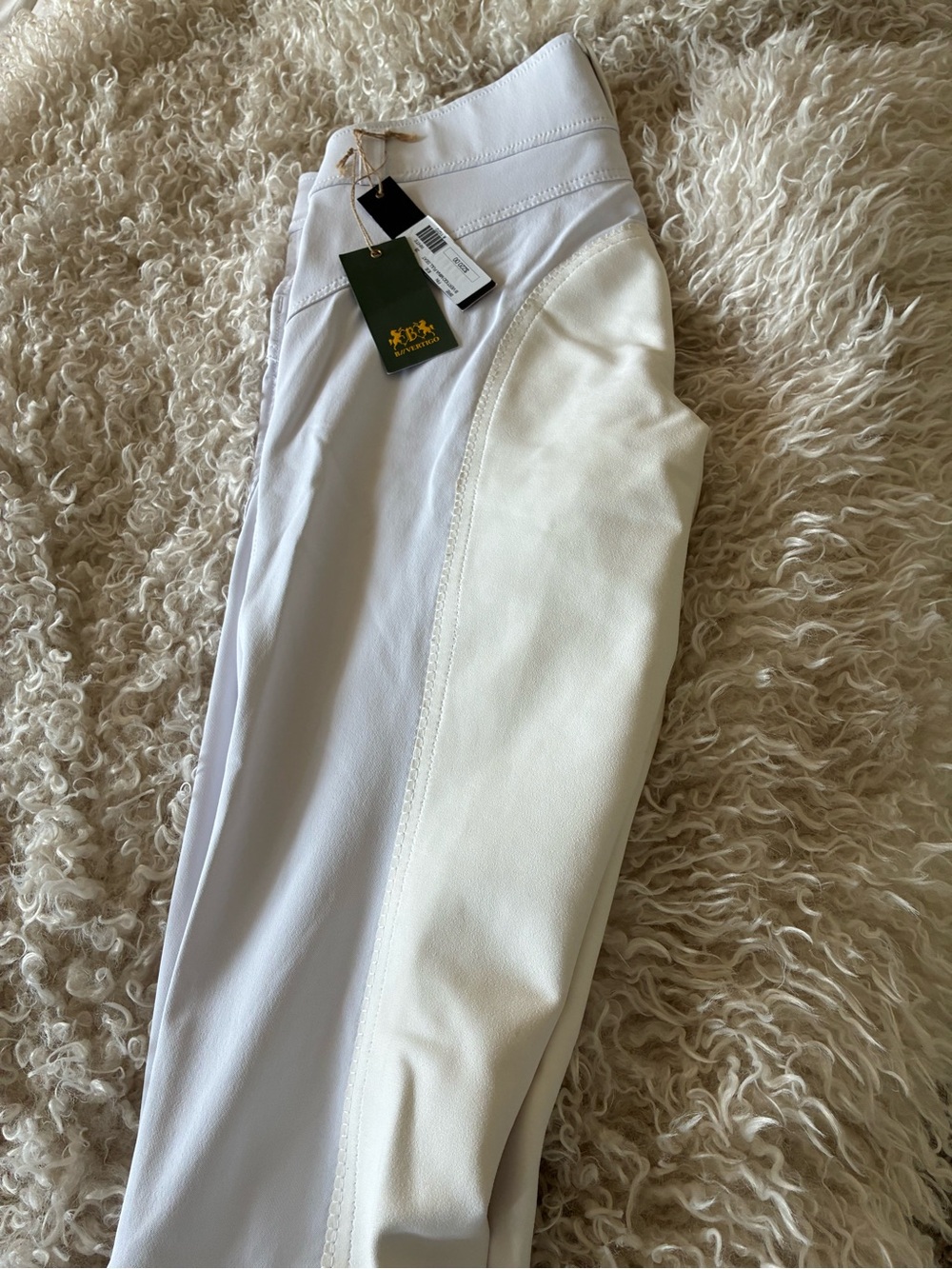 Women’s White Performance Riding Breeches